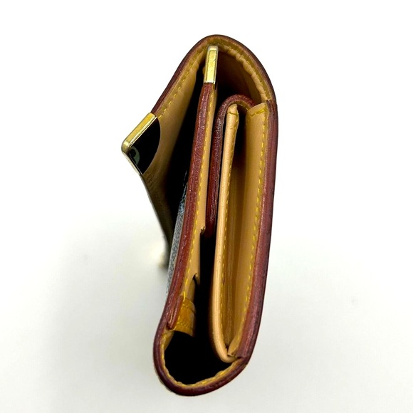 LOUIS VUITTON Black Monogram Multicolor Porte Tresor International Wallet w/ Box - Picture 5 of 16